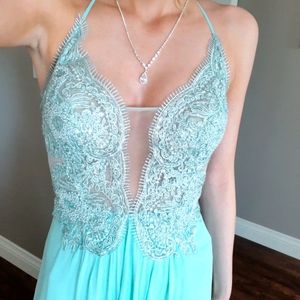 Faviana s10228 SEAGLASS prom dress